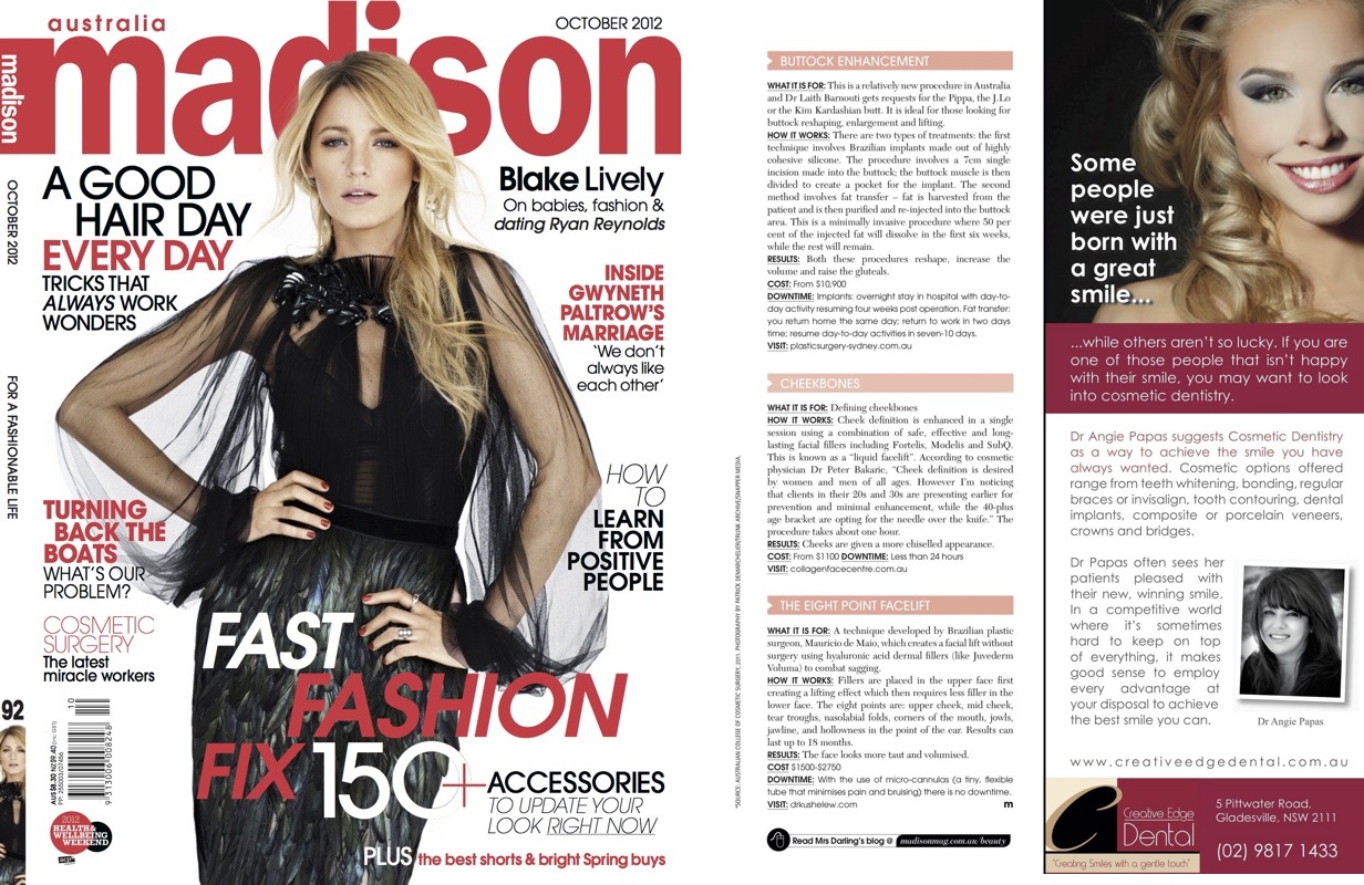 Dr Kushelew in 'Madison Magazine'