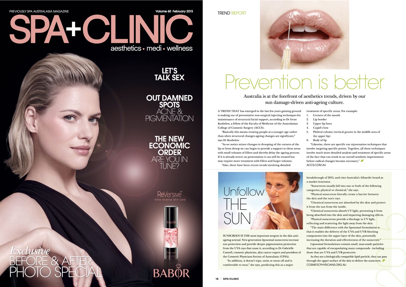 Spa & Clinic Vol 60