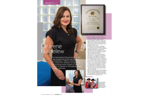Dr Irene Kushelew in Resident Magazine #22